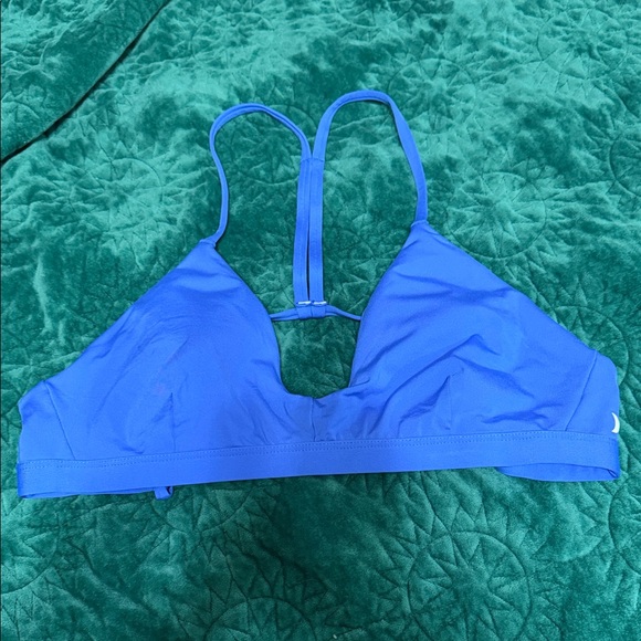 Hurley Other - Hurley Blue Wireless Bralette with Racerback Straps